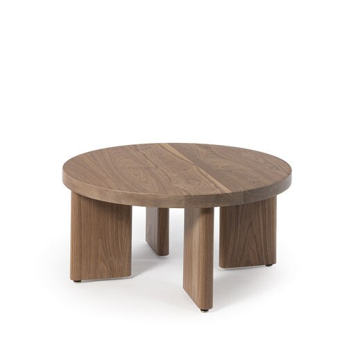 Fraya Round Walnut Cocktail Table - Live from Detroit™